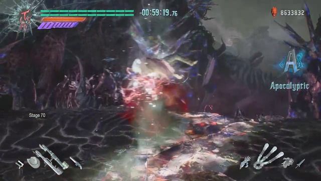 Devil May Cry 5 Dante bloody palace Stage70 no damage (no use Faust hat) смотреть онлайн