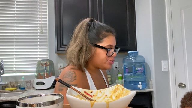 VEGAN RASTA PASTA MUKBANG | WEIGHT LOSS FRIENDLY | CARMEN ESTELA смотреть онлайн