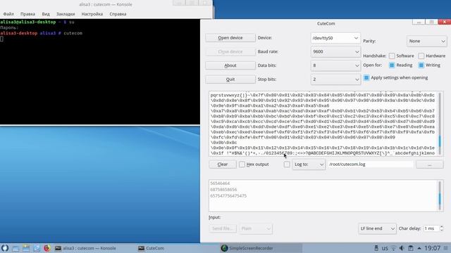 Последовательная передача по UART с pic16f690 на ПК (max232) смотреть онлайн