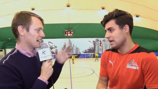 Интервью с игроком "Моспроект-3" - Кумицким Дмитрием, Серия А смотреть онлайн