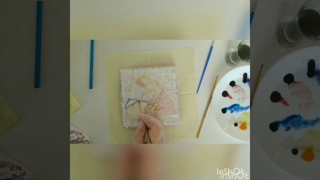 Роспись пряника в технике "Акварель" смотреть онлайн