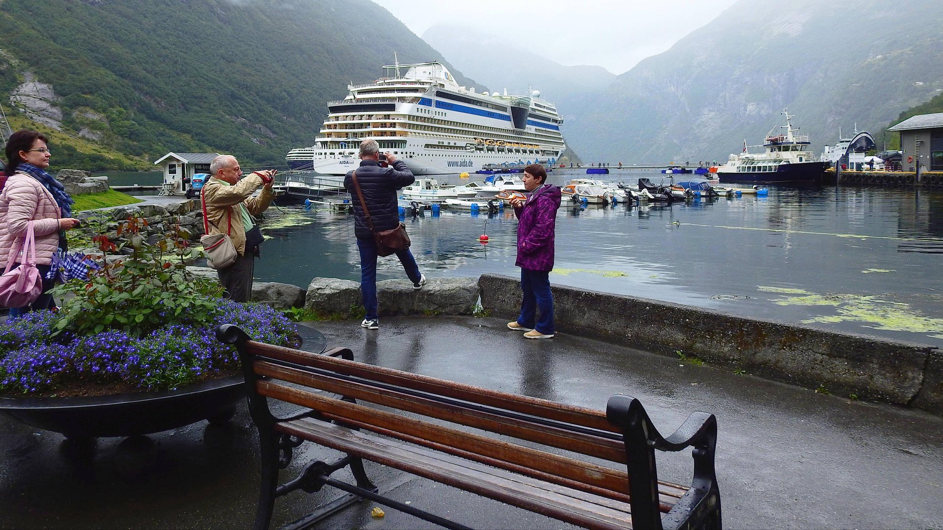 Норвегия-2019.Geiranger Fjord SightSeeing