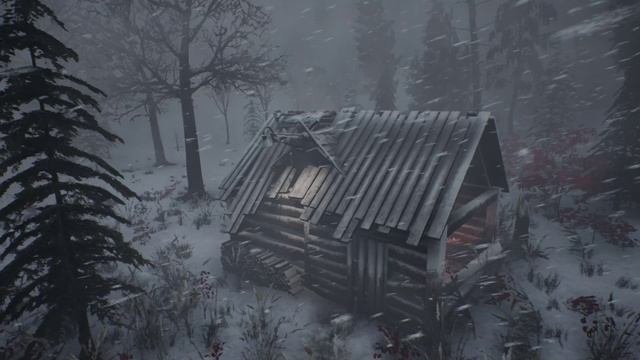 ЗВУКИ ВЕТРА для СНА - Завывание ветра и метель - Зимние бури и ледяной воздух вьюги смотреть онлайн