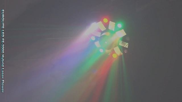 EUROLITE LED FE-2000 Hybrid Laser Flower смотреть онлайн