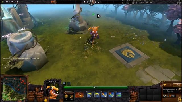 Dota 2 Nilbog the Mad Courier смотреть онлайн