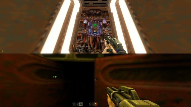 QUAKE 2 remastered культовая игра с обновленной графикой. смотреть онлайн