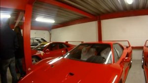 Ferrari F40 for service and storage - A unique collection.