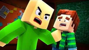 БАЛДИ - ДОБРО ИЛИ ЗЛО?! КОНЕЦ БАЛДИ В МАЙНКРАФТ [перезалив]