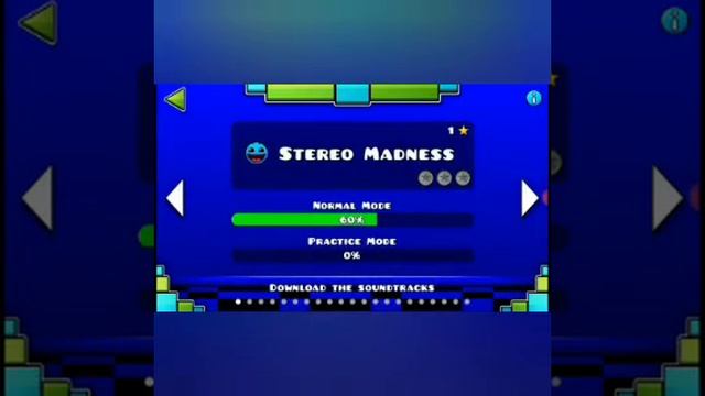 Игра в игру Geometry Dash с другом прошли два уровня! смотреть онлайн