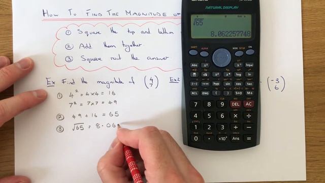 How To Work Out The Magnitude Of a Column Vector (modulus) смотреть онлайн
