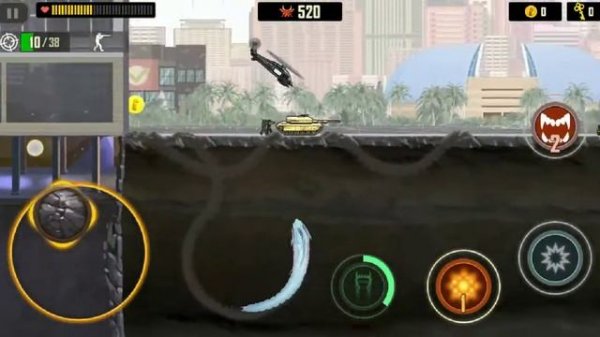 bosses fight in alpha city (game death worm)