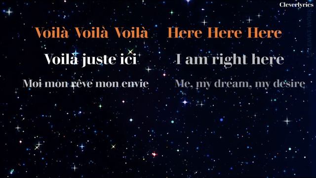 Voilà - Barbara Pravi Lyrics with English Translations - Eurovision France 2021 смотреть онлайн