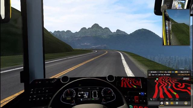 Electric Metro Bus Simulator on hill || euro truck simulator 2 смотреть онлайн