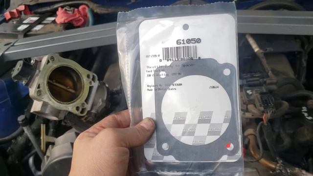Throttle body gasket part number for 2005 Mustang V6 4.0. смотреть онлайн