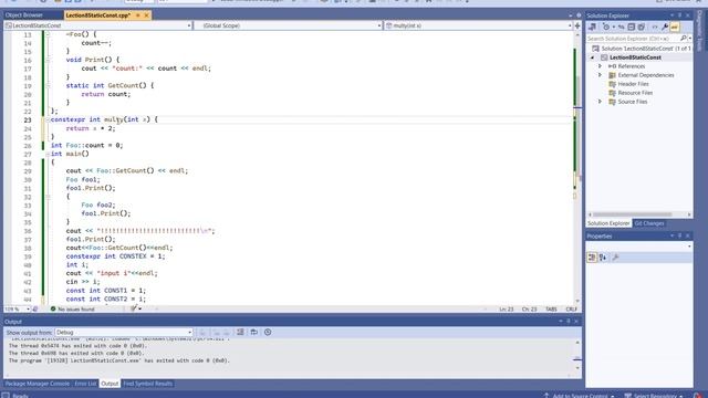 Лекція №8 ОП StaticConst смотреть онлайн