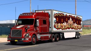 154 / ATS V1.53 / Новогодний ивент / VOLVO VNL