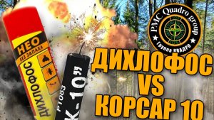 💥 ДИХЛОФОС VS КОРСАР 10 💥 ЛЮТЫЕ ВЗРЫВЫ ПЕТАРД!!! НАС ПОЙМАЛИ