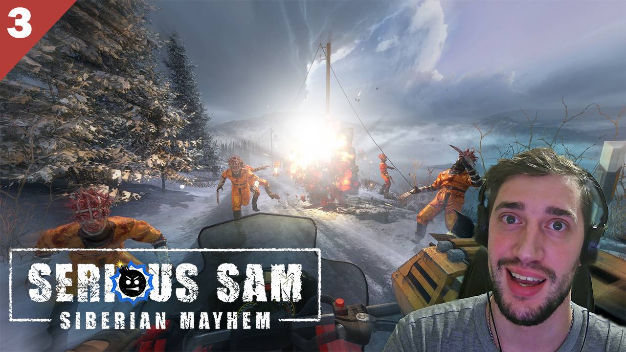 Кооперативное прохождение Serious Sam: Siberian Mayhem / Часть 3 смотреть онлайн