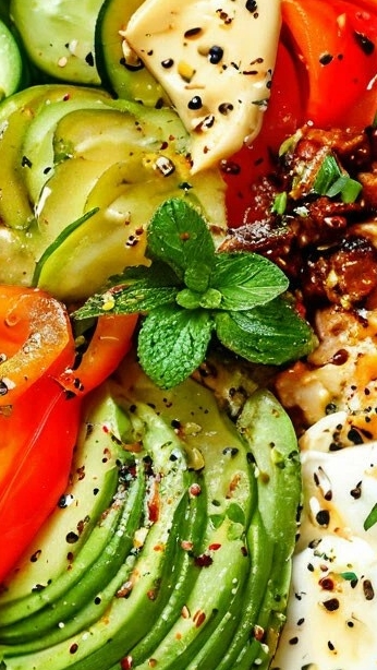 Вкусный салат из 4 ингредиентов🥗 смотреть онлайн