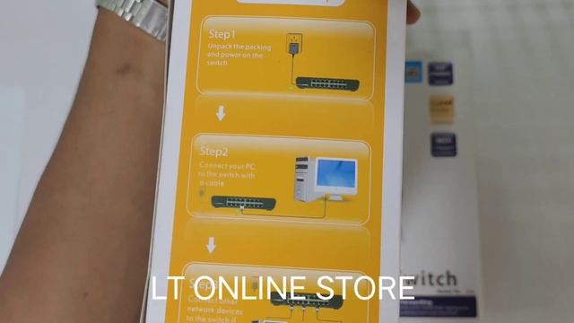 Tenda 16-Port Mini Ethernet Switch, TE-S16, 10/100Mbps смотреть онлайн