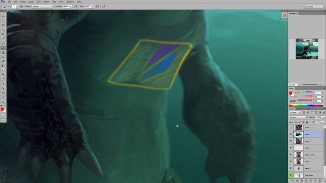 Рисование в Adobe Photoshop. Урок 07. Рисование персонажей. Часть 02 смотреть онлайн