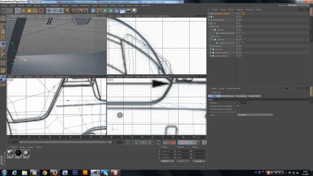 Cinema 4D audi a7 car modeling Part 5 (back bumper) смотреть онлайн