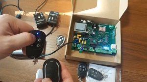 Инструкция по программированию пульта управления 2 в 1 для Alutech V3