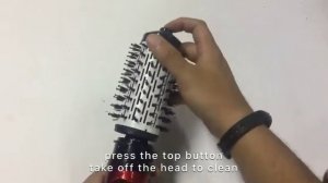 Multi-functional new design professional Hair Brush Styler Electric Rotating hot air brush