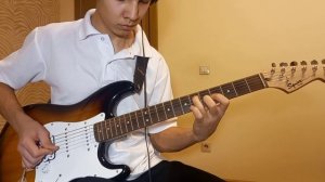 Группа крови- КИНО(Кавер на электрогитаре, В.Цой)