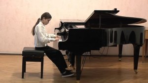 Рыжова Арина (6 класс). П.Чайковский. Ноктюрн Фа мажор.