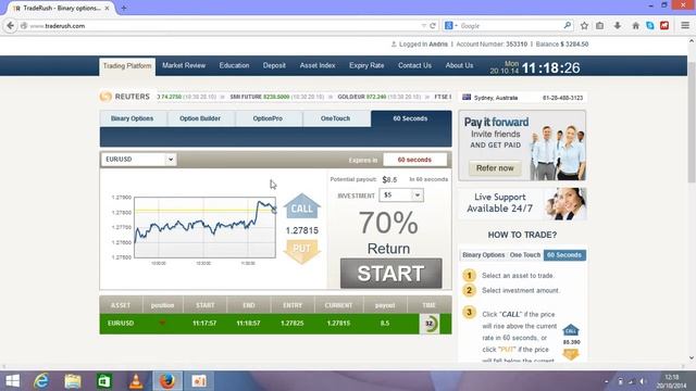 How to Make Money Online Every 60 seconds With Binary Options смотреть онлайн