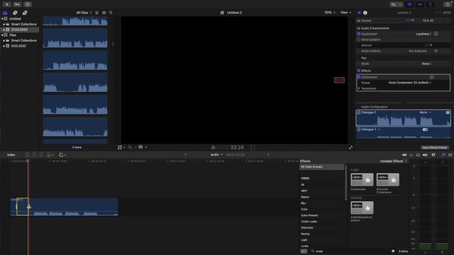 How To Edit Audio In Final Cut Pro X - Make Your Voice Sound BETTER