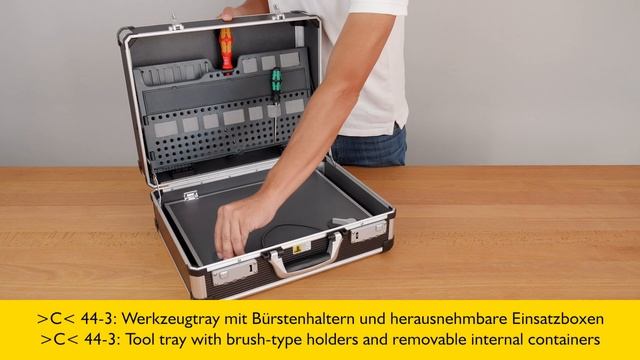 Allit AluPlus Service C 44 Service- und Montagekoffer, Service and assembly cases смотреть онлайн