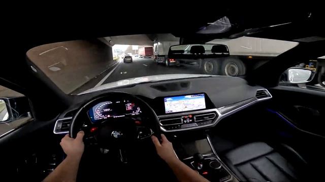 BMW M3 G82 COMPETITION TEST DRIVE смотреть онлайн