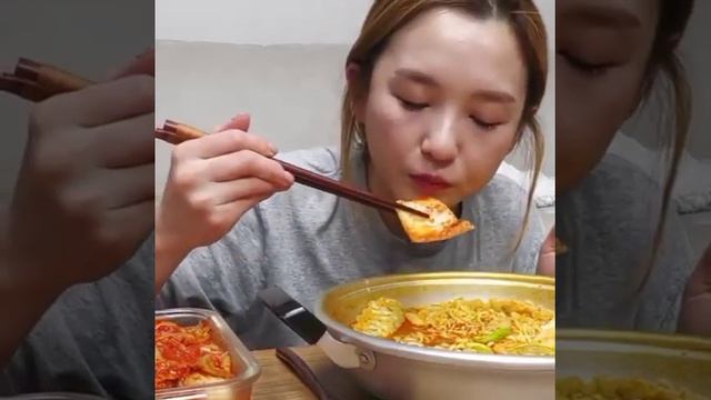 SUB)Cheese Rosé Tteokbokki, Gimbap, Deep-fried food Mukbang ASMR Eating Sounds# смотреть онлайн