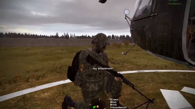 Прилипли к вертолету ArmA 2 ACE TvT otstrel.ru смотреть онлайн