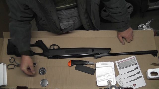 Пневматическая винтовка Hatsan Striker Edge Vortex. Распаковка и пострелушки на 30 метров. смотреть онлайн