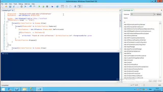 Finding Where a SharePoint Feature is Activated using PowerShell смотреть онлайн