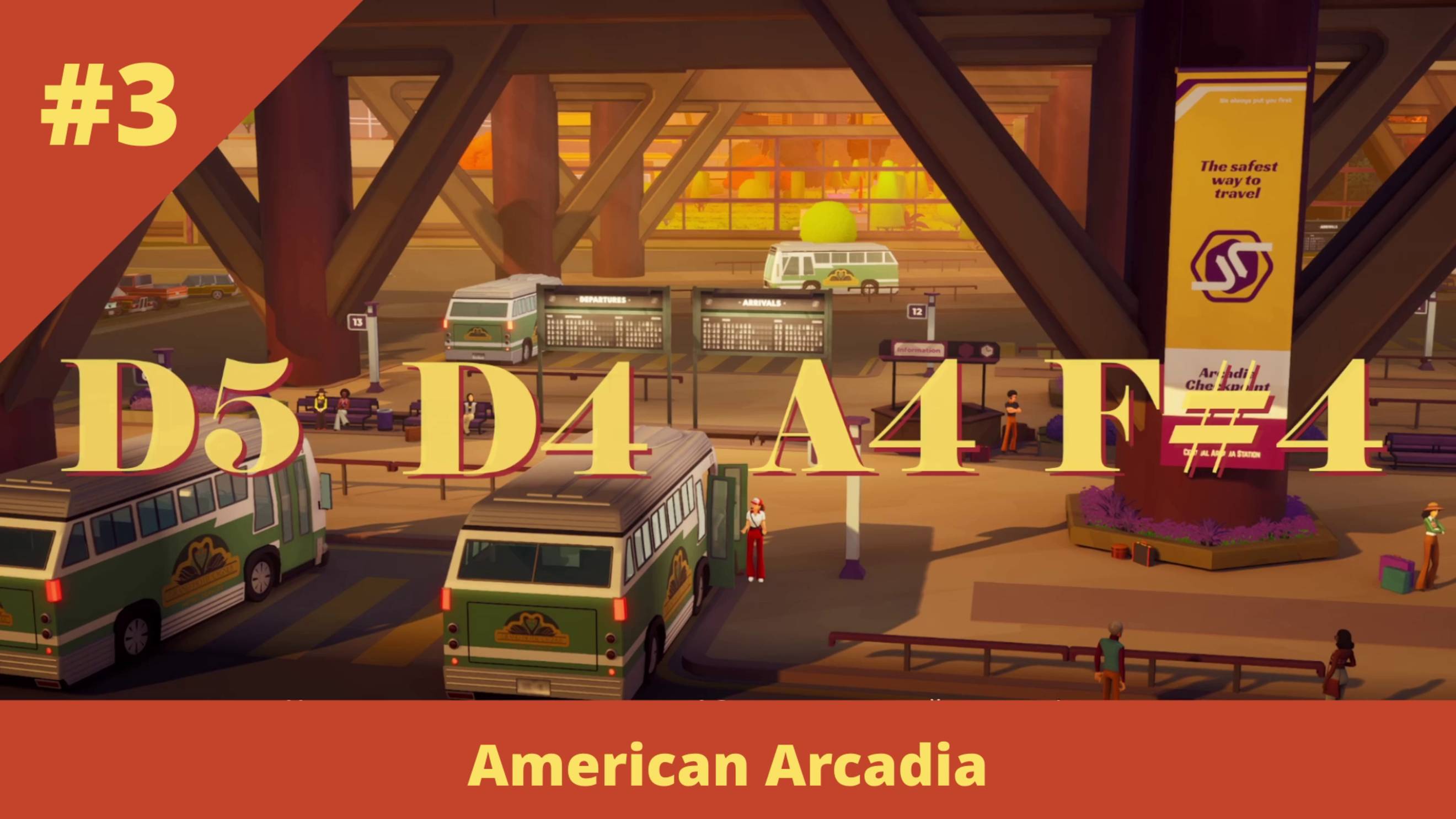 American Arcadia - 3 - Глава 3. D5 D4 A4 F#4 смотреть онлайн