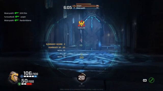 Quake Champions Railgun GOD смотреть онлайн