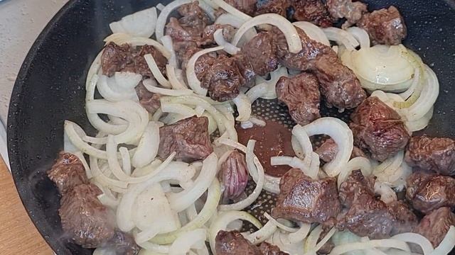 Забудьте про обычные ужины! Говядина с белыми грибами и картофелем – Вкус нового уровня! #обед #ужи