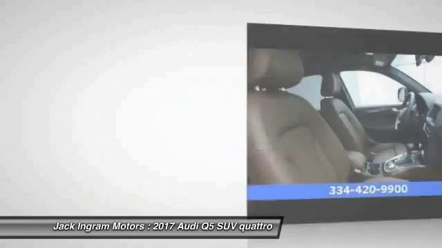 2017 Audi Q5 Montgomery AL A2302 смотреть онлайн