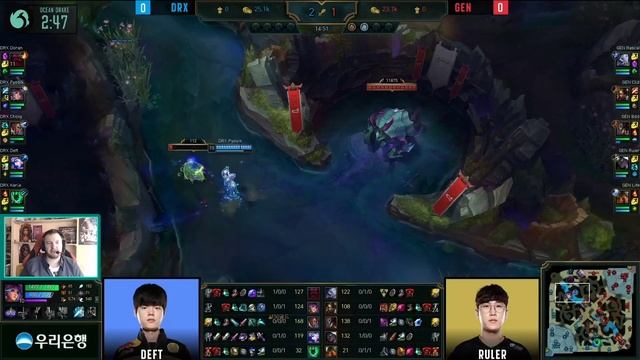 DRX Vs. GEN Игра 1 | Round 2 LCK Summer 2020 | ЛЦК Чемпионат Корея | DragonX Vs GEN.G