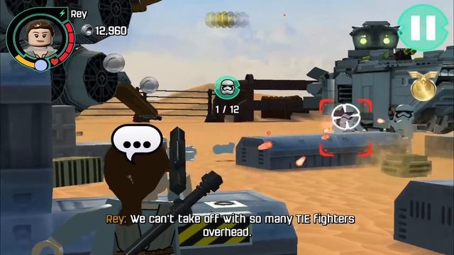 LEGO Star Wars: The force Awakens Android Gameplay (Niima Bombardment) Part 8 смотреть онлайн
