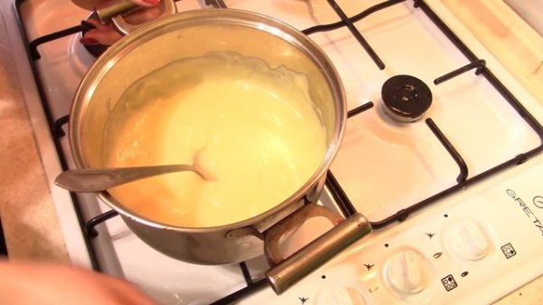 Вкусный сливочный крем для различной выпечки. Мороженое