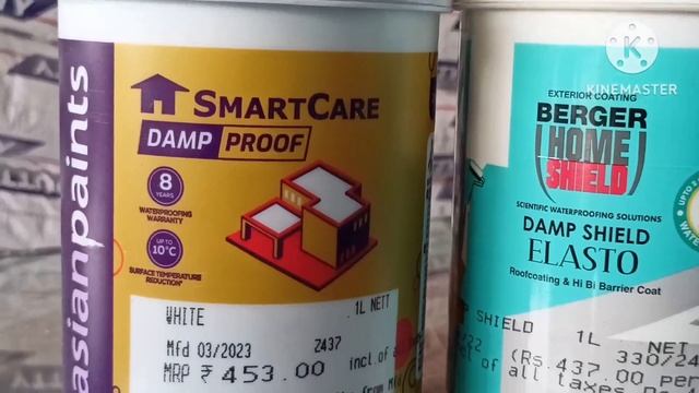 Asian paints | Damp Proof | Berger paints | Damp Shield Elasto | Dampstop | New Shop| hardware Stor смотреть онлайн