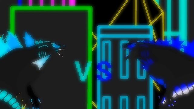 Ice Cream Godzilla Vs Blue Plasma Gojira Thumbnail Preview With Music | Stick Nodes Animations | смотреть онлайн