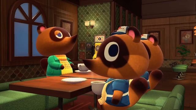 Tom Nook with Timmy & Tommy in The Roost - Pro Camera ACNH Update 2.0 смотреть онлайн