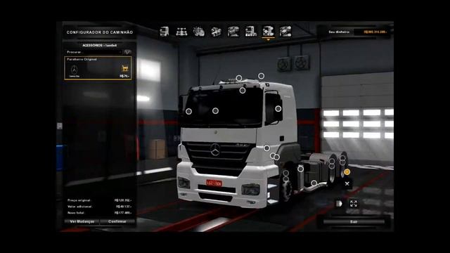 ETS2 - DOWNLOAD MB AXOR 2544+INTERIOR ORIGINAL V/1. 30 смотреть онлайн