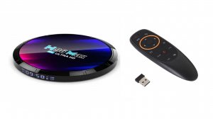 Новогодний Обзор на Смарт ТВ - приставку H96 Max 8K Ultra HD с пультом аэромышью G10S. (Android TV)
